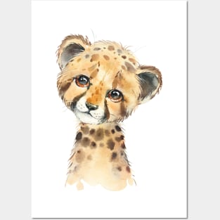 Cutest Cheetah Design! Posters and Art